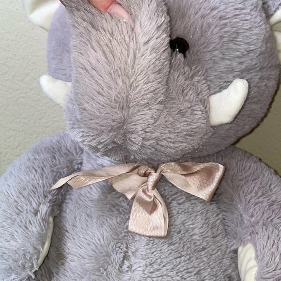 Best Made Toys stuffed elephant tusk gray white-large stuffy ant eater Push - Picture 3 of 8